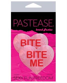 Pastease Bite Me Heart - Pink/Red