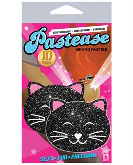 Pastease Black Glitter Black Cat