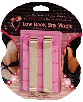 Low back bra magic conversion straps