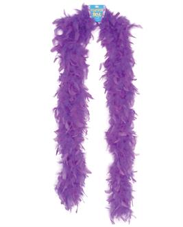 Light weight feather boa - purple