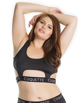 Pull Over Bralette Black