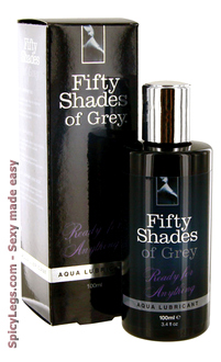 Fifty Shades of Grey Ready for Anything Aqua Lubricant - 3.4 oz