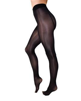 Kixand'ies Strong and Silky Black Tights - Black