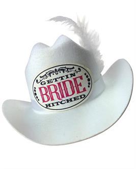 Gettin' Hitched Mini Bride Hat