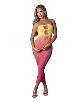 Seamless Sleeveless Gown - Sunset Ombre