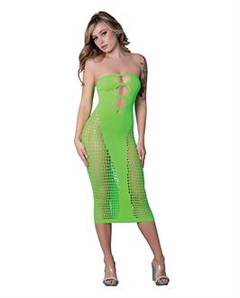 Seamless Sleeveless Gown - Neon Green