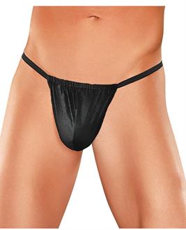 Nylon Lycra Pouch Thong