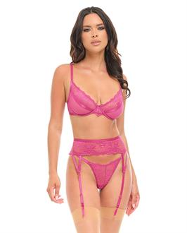 Julia Lace and Mesh 3 pc Set