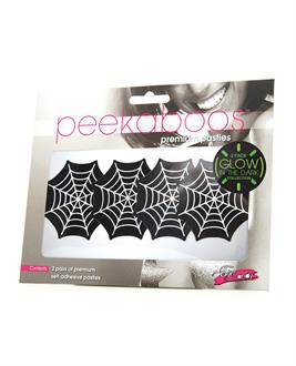 Peekaboos Glow in the Dark Webs - Pack of 2