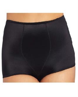 Rago Shapewear Rear Shaper Panty Brief Light Shaping w/Removable Contour Pads BlacK
