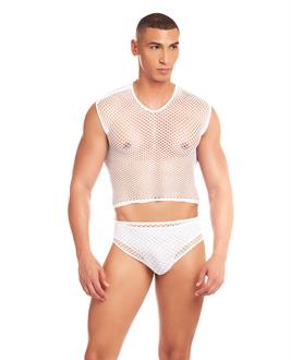 Rainbow Party Net Flex Large Mesh 3 pc Set - White