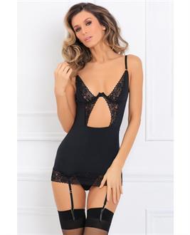 Take an Ellie Chemise Black