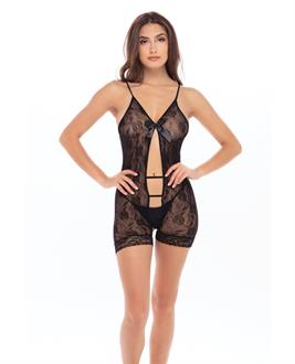 Rene Rofe After Party Bodysuit Black