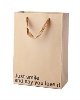 Just Smile and Say You Love It Gift Bag