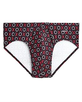 2XIST Graphic Micro 1 Bikini X's and O's Black
