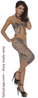 Mesh Cami Top and Capri Pants