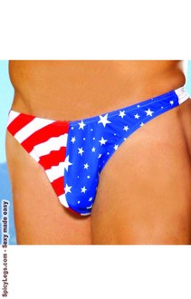 Stars & stripes thong