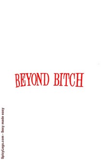 "Beyond Bitch" tank top