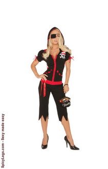 5 pc. Pirates Booty costume