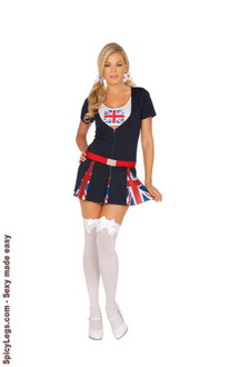 4 pc. English Princess costume