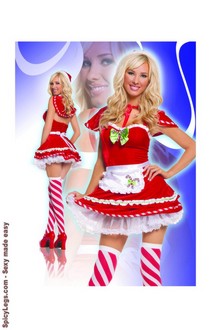 4 Pc velvet costume