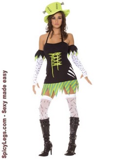5 pc Monster Mistress Costume