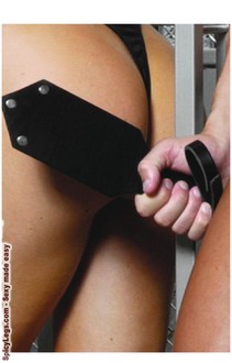 Black Leather paddle
