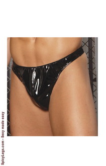 Sensual Vinyl thong