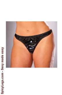 Sensual Vinyl thong