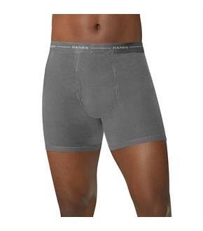 Hanes TAGLESS Men's Boxer Briefs 4-Pack