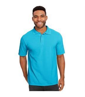 Hanes Men's X-Temp w/Fresh IQ Pique Polo