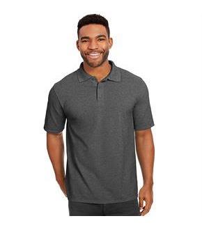 Hanes Men's X-Temp w/Fresh IQ Pique Polo