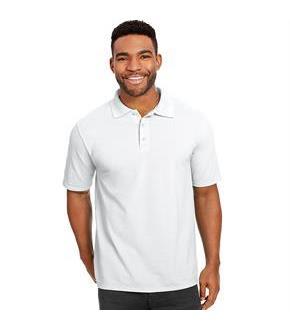 Hanes Men's X-Temp w/Fresh IQ Pique Polo