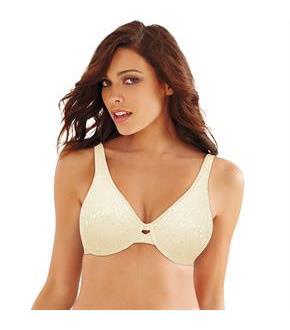 Lilyette by Bali Plunge Into Comfort Keyhole Minimizer Bra