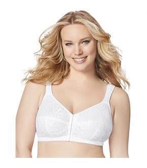 Just My Size Easy-On Front Close Wirefree Bra