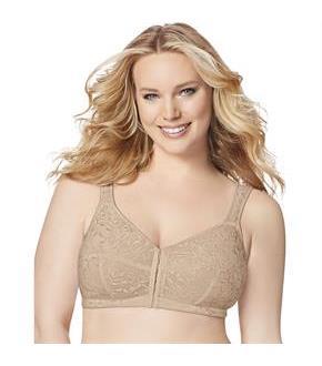 Just My Size Easy-On Front Close Wirefree Bra