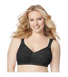 Just My Size Easy-On Front Close Wirefree Bra