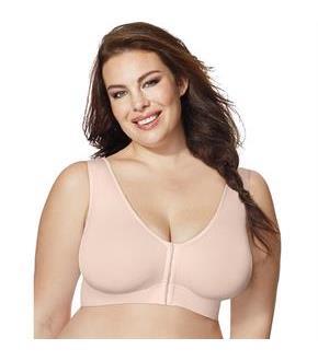 Just My Size Pure Comfort Front-Close Wirefree Bra