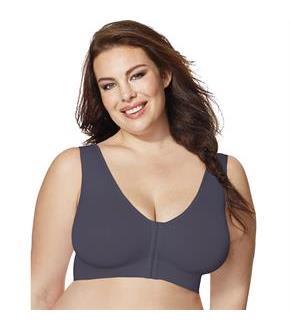 Just My Size Pure Comfort Front-Close Wirefree Bra