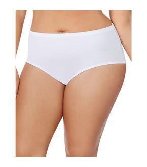 Just My Size Cotton TAGLESS Brief Panties — 5-Pack