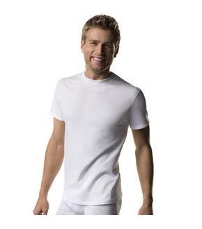 Hanes Men's TAGLESS Crewneck Undershirt 7-Pack (Includes 1 Free Bonus Crewneck)