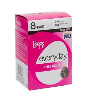 L'eggs Everyday Knee High 8 Pair Pack