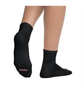 Hanes Women's ComfortBlend Ankle Socks 6-Pack