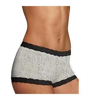 Maidenform Microfiber and Lace Boyshort