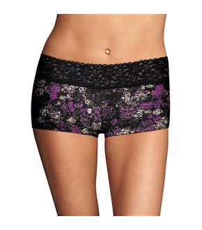 Maidenform Cotton Dream Boyshort With Lace