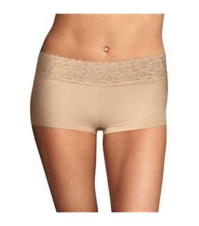 Maidenform Cotton Dream Boyshort With Lace