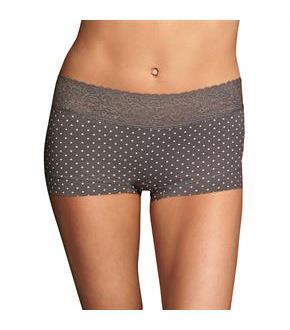 Maidenform Cotton Dream Boyshort With Lace