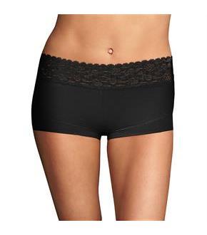 Maidenform Cotton Dream Boyshort With Lace