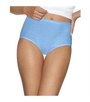 Hanes Ultimate Comfort Cotton Women's Brief Panties 5-Pack