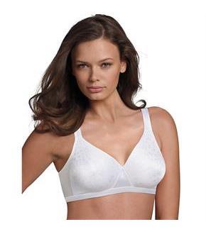 Playtex Cross Your Heart Stretch Foam-Lined Wirefree Bra